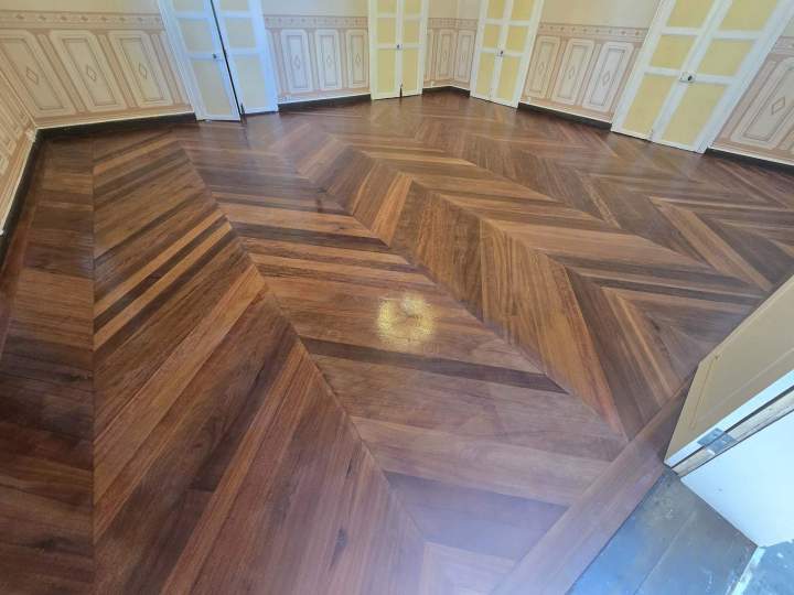 Parquet bois design La Réunion