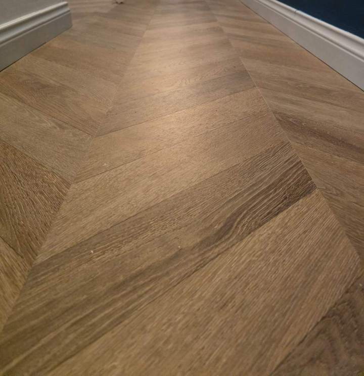 Parquet en bois couloir La Réunion