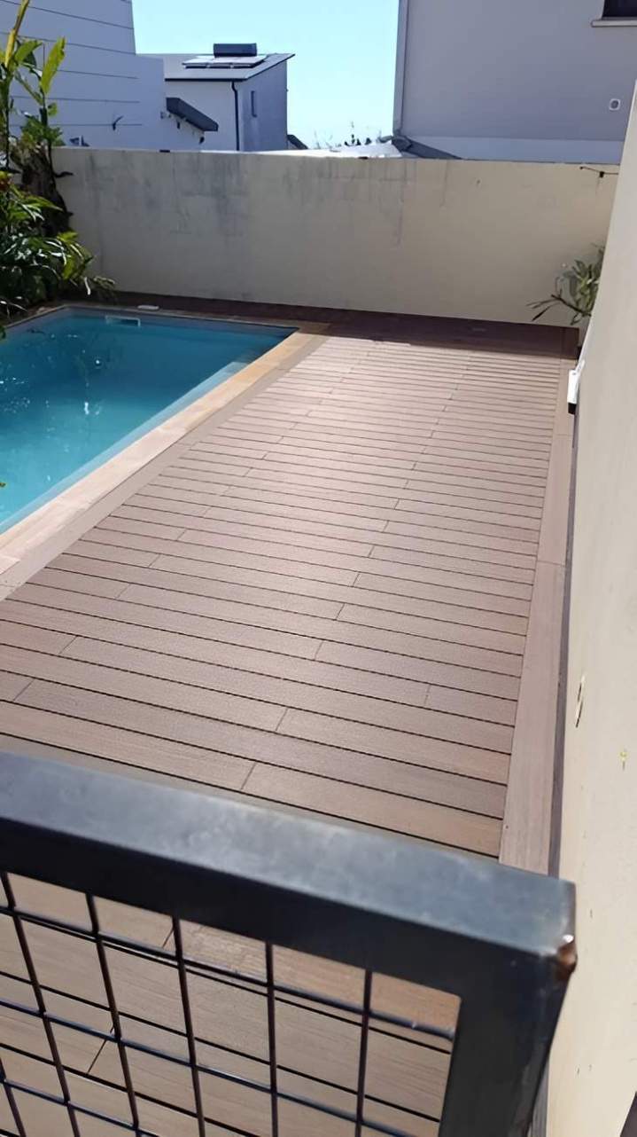 Pose terrasse bois La Réunion