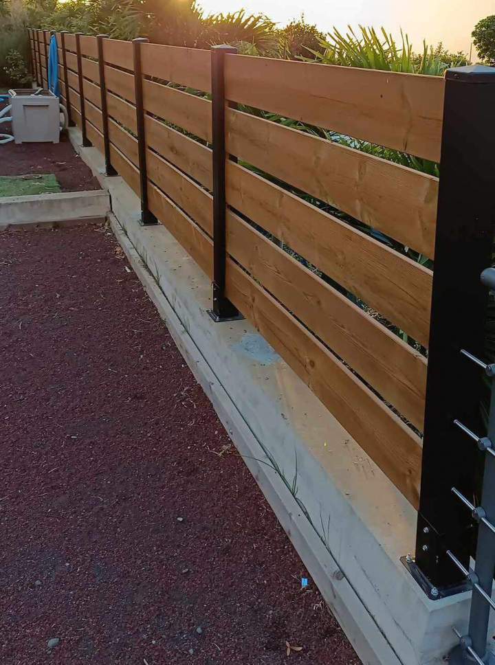 Clôture en bois La Réunion