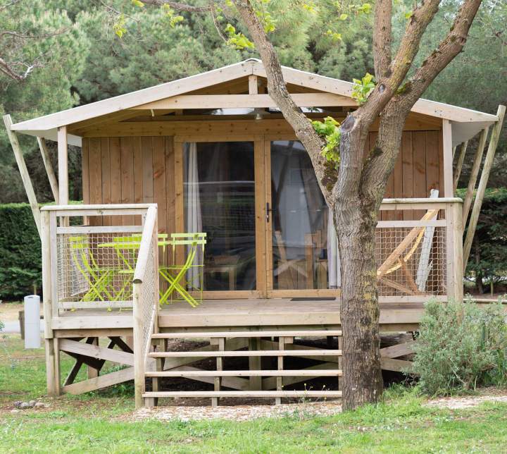 Chalet en bois traditionnel La Réunion